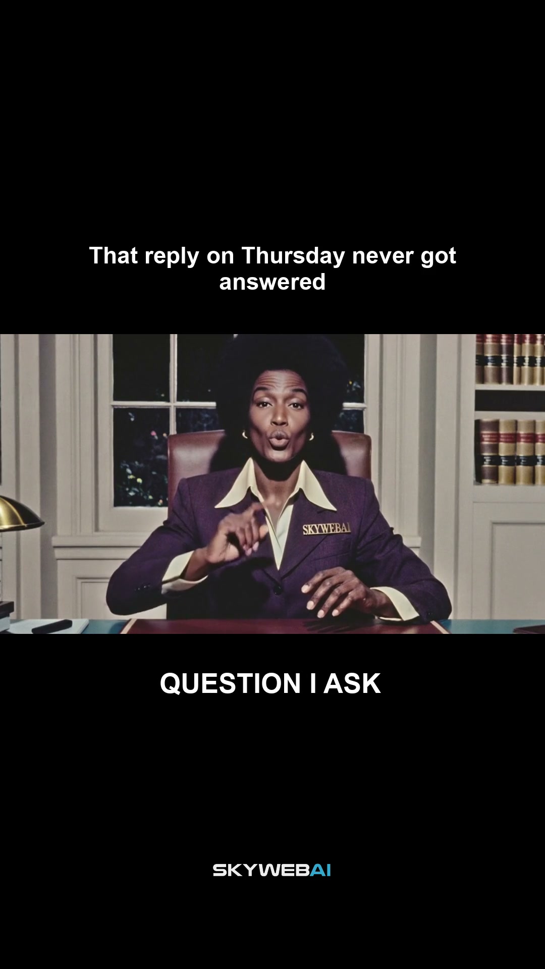 The Reply That Came Three Days Later